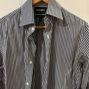 Bonobos slim 15/34 men’s dress shirt | stretch